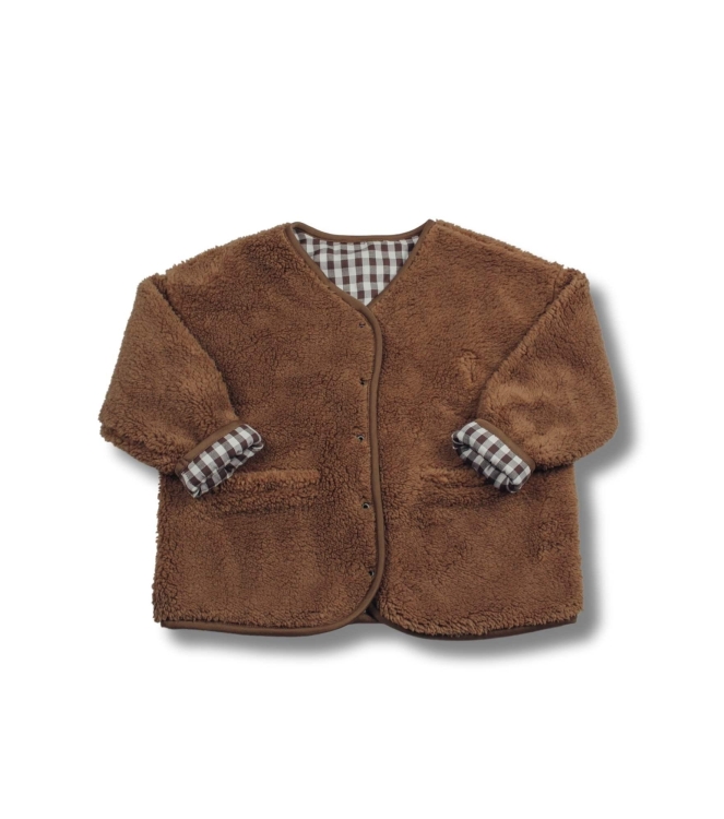 Two You Label jassen Teddy Brown AW24-14