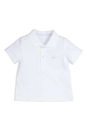 Gymp Pikachu Polo W-LB White - Light Blue