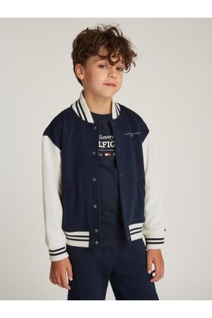 Tommy Hilfiger Mini Corp Logo Bomber Dark Night Navy