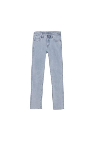 Indian Blue Jeans Spijkerbroek Straight Fit 7166 Used Light Denim